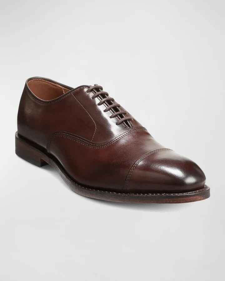Men's Park Avenue Leather Oxford Shoes - Image 8
