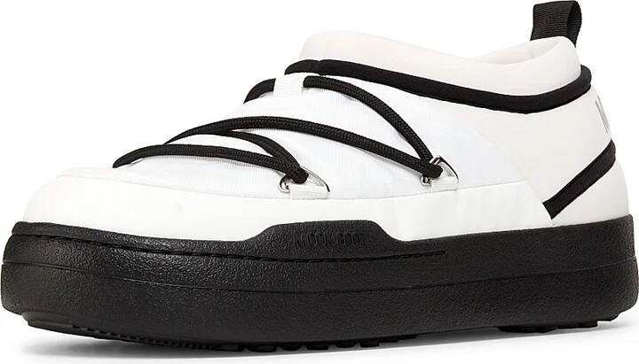 Men's Park Icon Ambidextrous Slip-On Shoes - White Black - Size 3.5 - Image 2