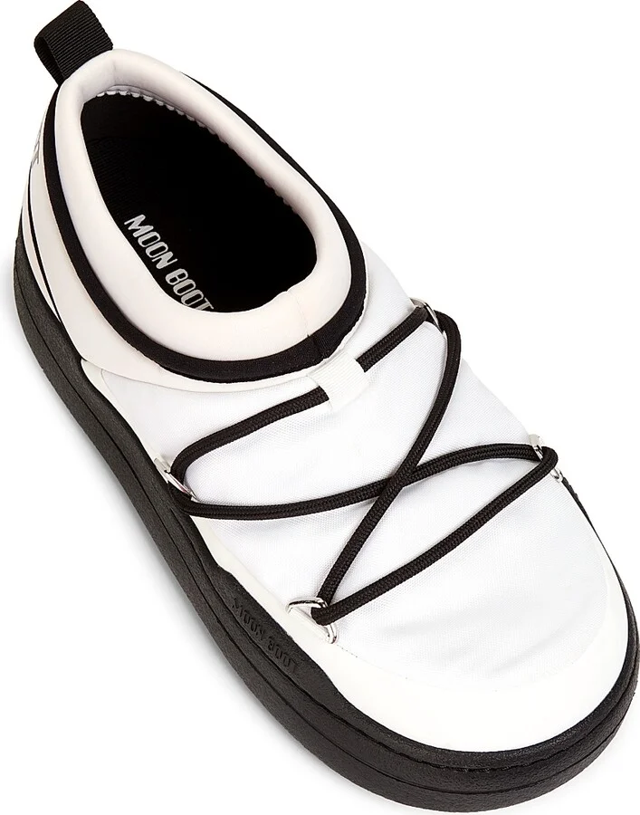 Men's Park Icon Ambidextrous Slip-On Shoes - White Black - Size 3.5 - Image 4