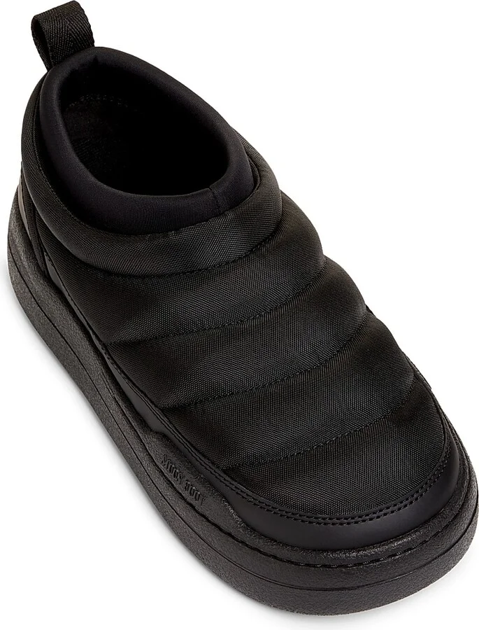 Men's Park Soft Nylon Slip-On Shoes - Black - Size 3.5 - Image 4