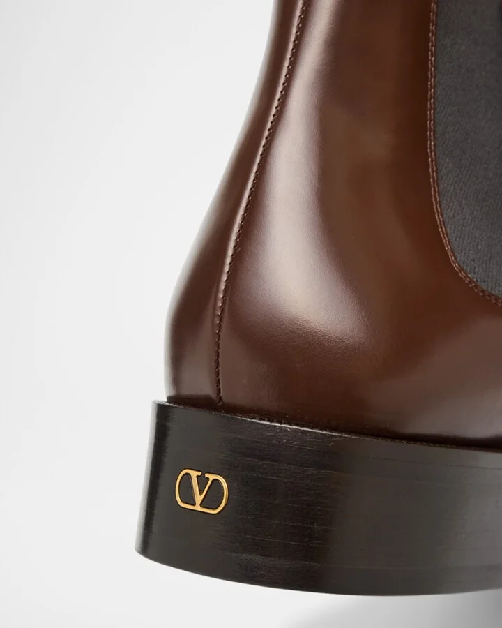 Men's Pas Des Dieux Smooth Calfskin Chelsea Boots - Image 2