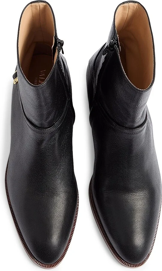 Men's Pat Ankle Boots in Kidskin - Black - Size 9 - Image 4