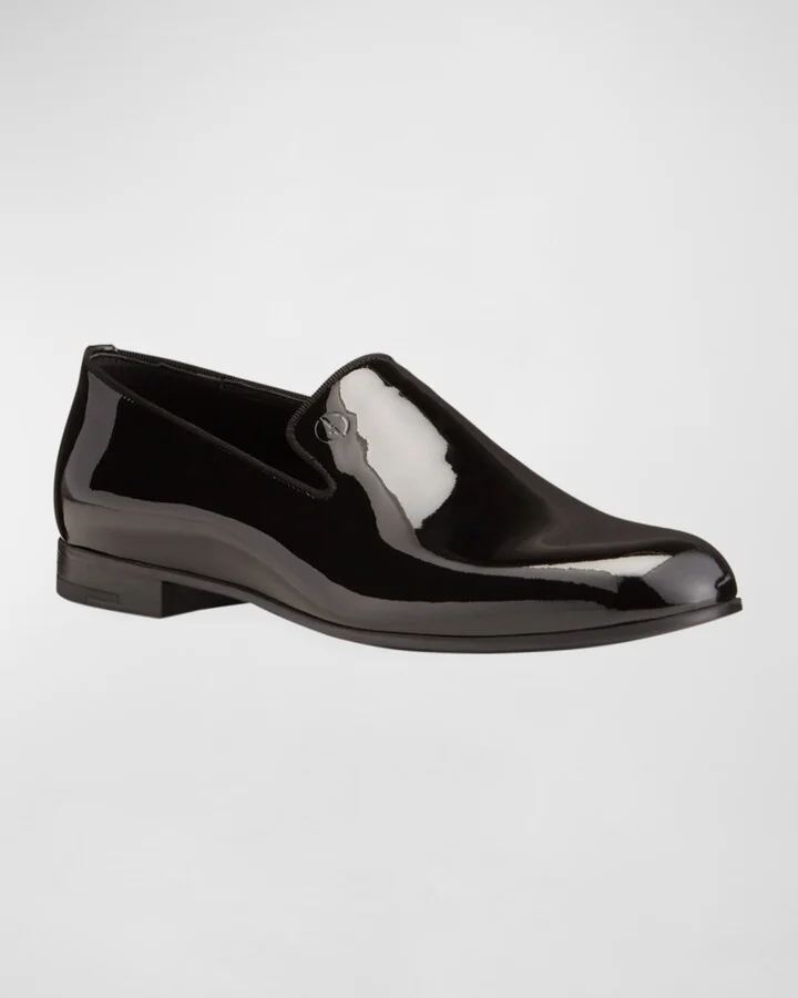 Men's Patent Formal Slip-Ons - Image 4