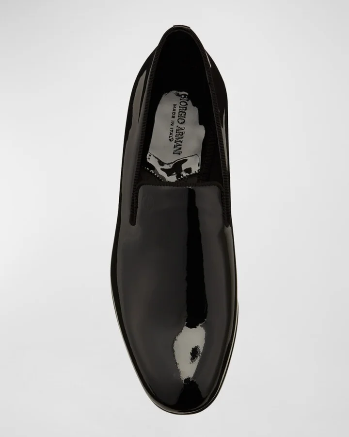 Men's Patent Formal Slip-Ons - Image 9