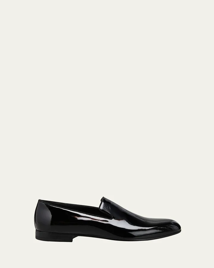Men's Patent Formal Slip-Ons