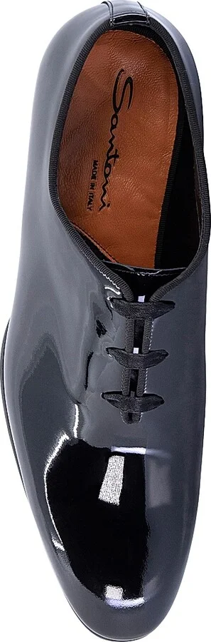 Men's Patent Leather Oxfords - Black - Size 8.5 - Image 5