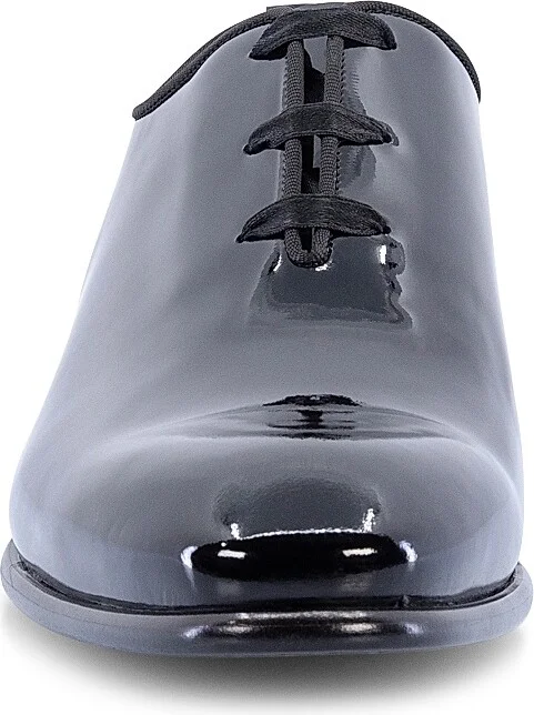 Men's Patent Leather Oxfords - Black - Size 8.5 - Image 6