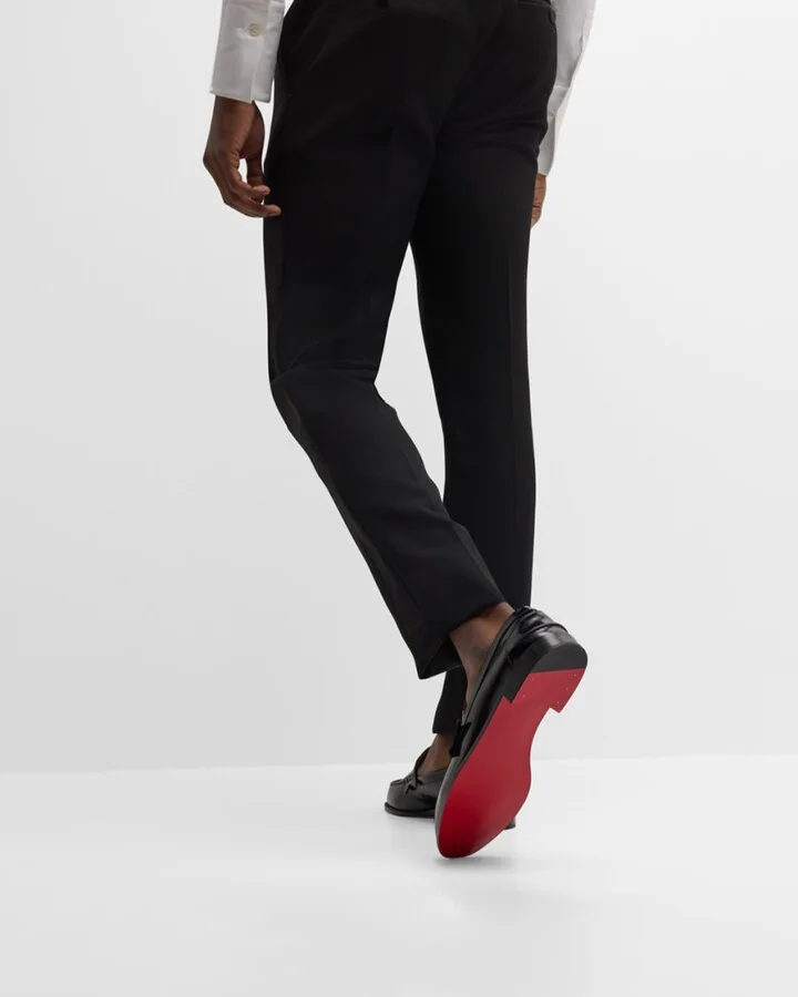 Men's Patent Leather Penny Loafers - Image 3