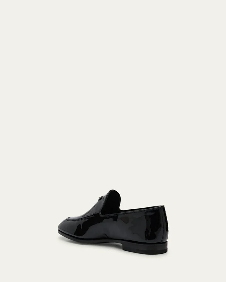 Men's Patent Leather Venetian Loafers - Image 6