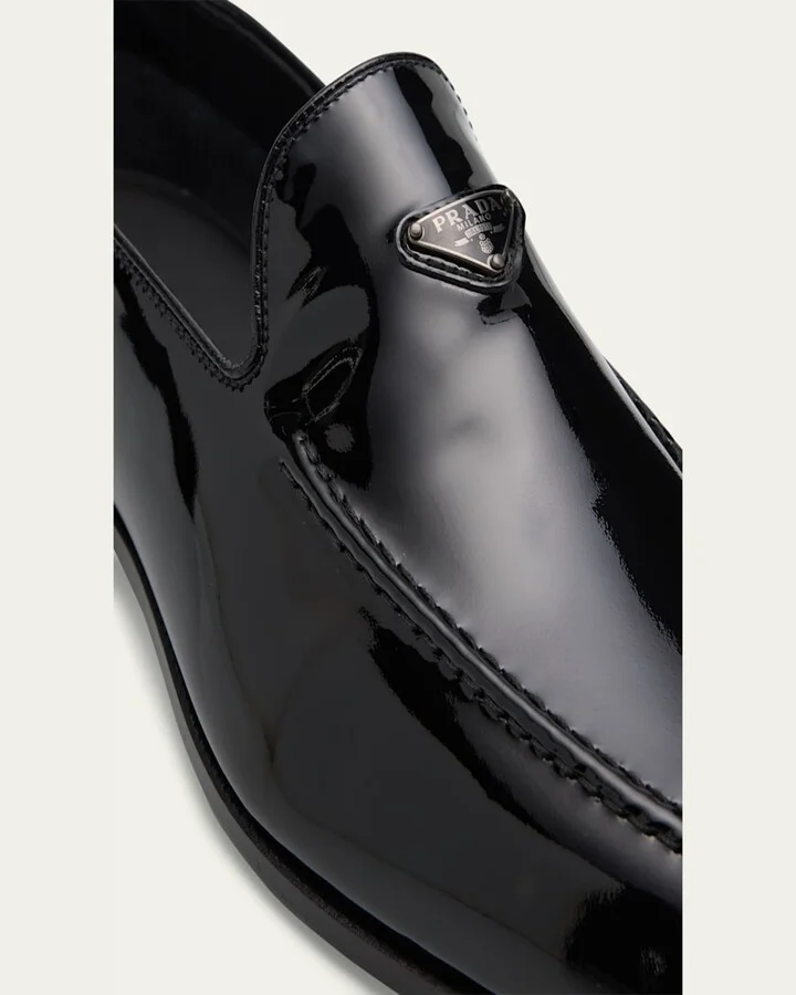 Men's Patent Leather Venetian Loafers - Image 7
