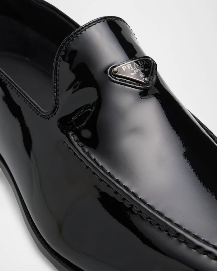 Men's Patent Leather Venetian Loafers - Image 3