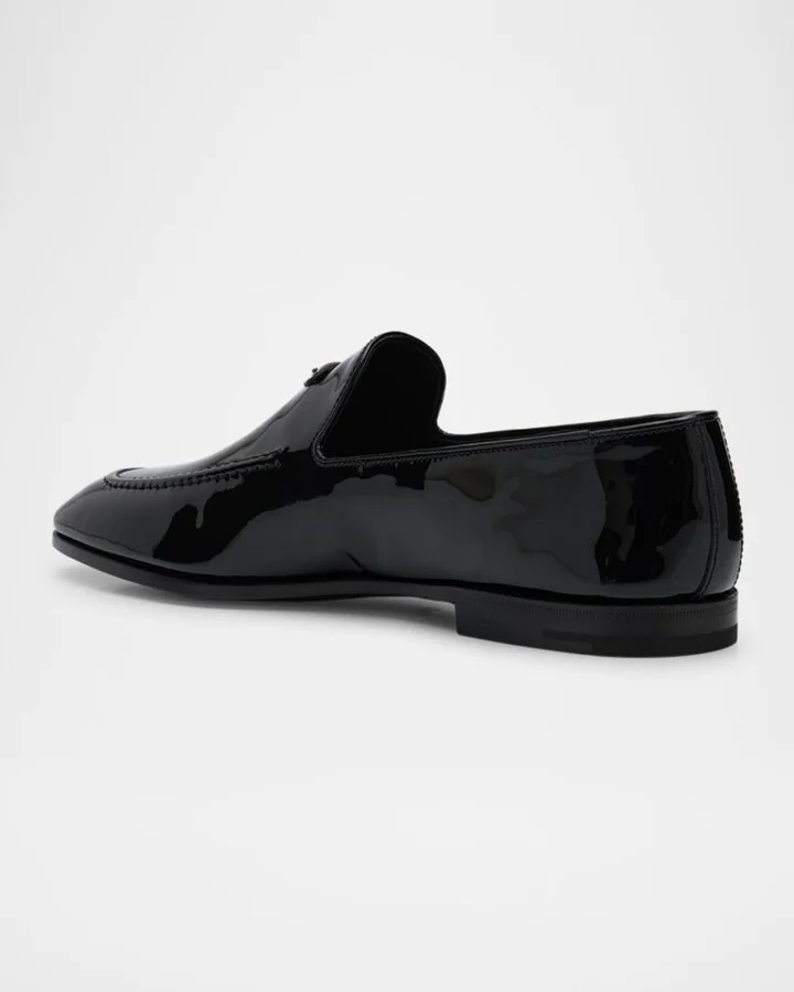 Men's Patent Leather Venetian Loafers - Image 8