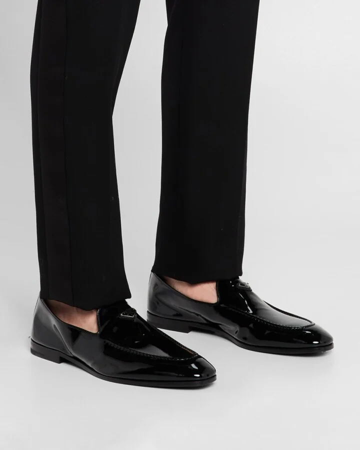 Men's Patent Leather Venetian Loafers - Image 9