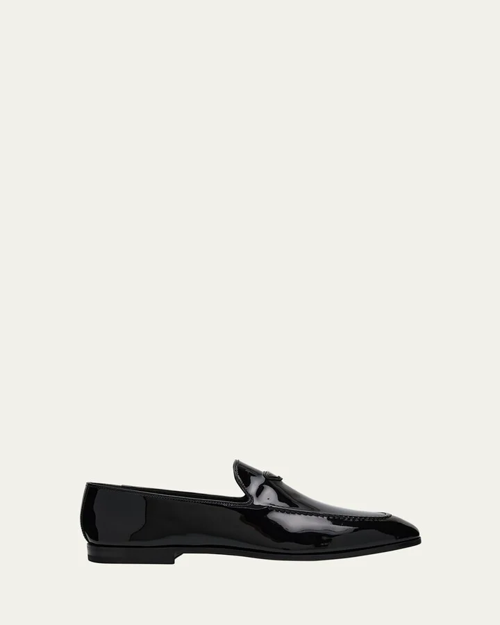 Men's Patent Leather Venetian Loafers