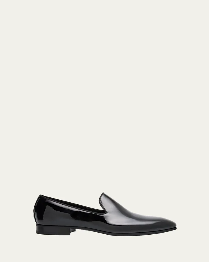Men's Patent Leather Venetian Loafers