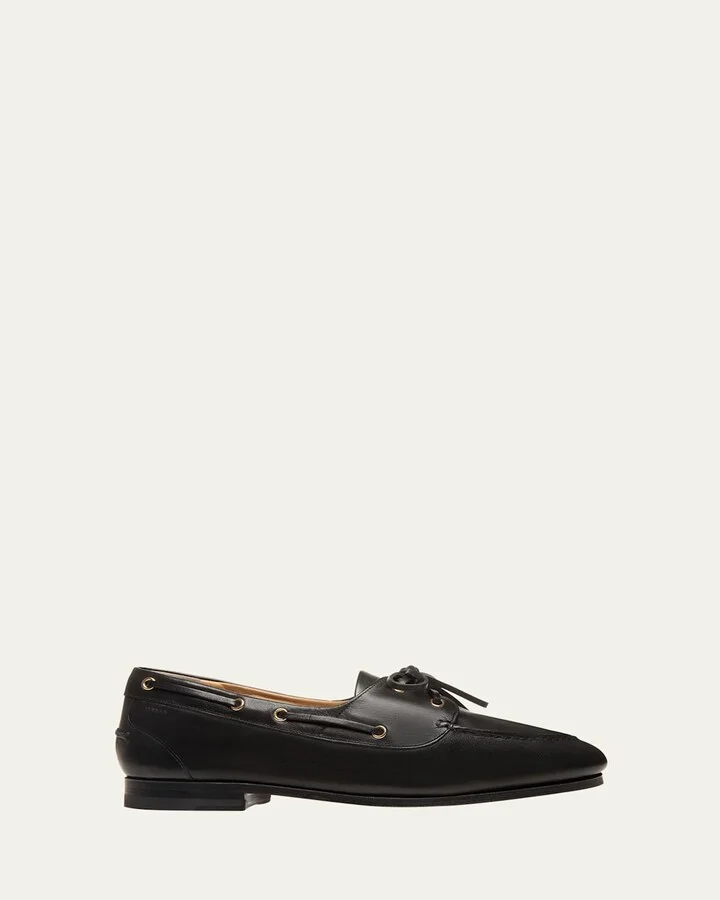 Men's Pathy Leather Boat Shoes