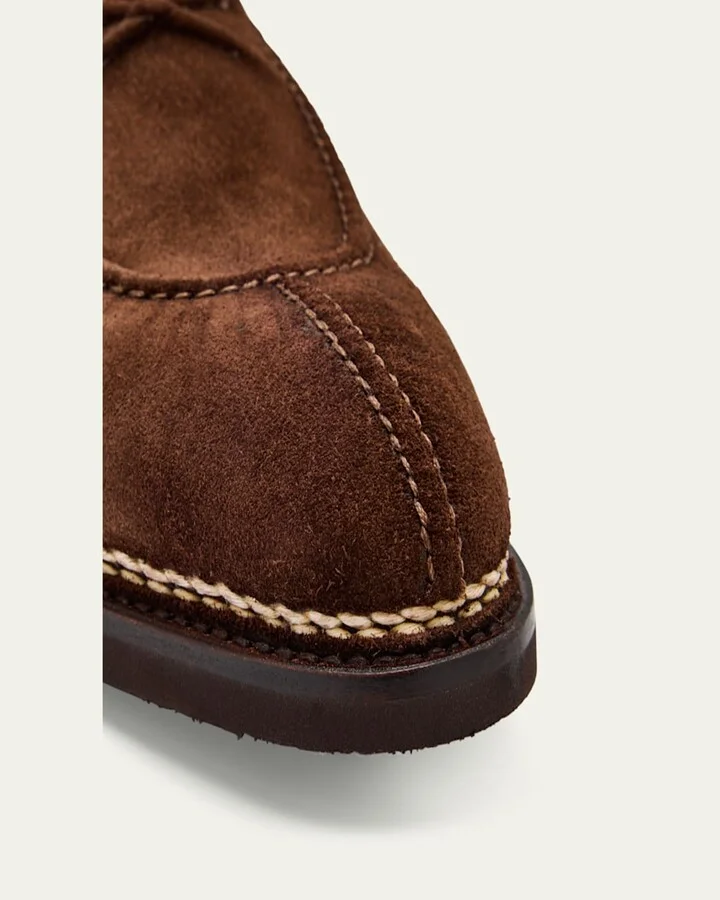 Men's Patrizio Leather Rubber-Sole Loafers - Image 2