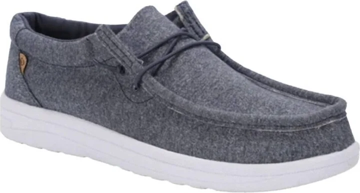 Men's Paul Loafer Shoes In Blue Jersey