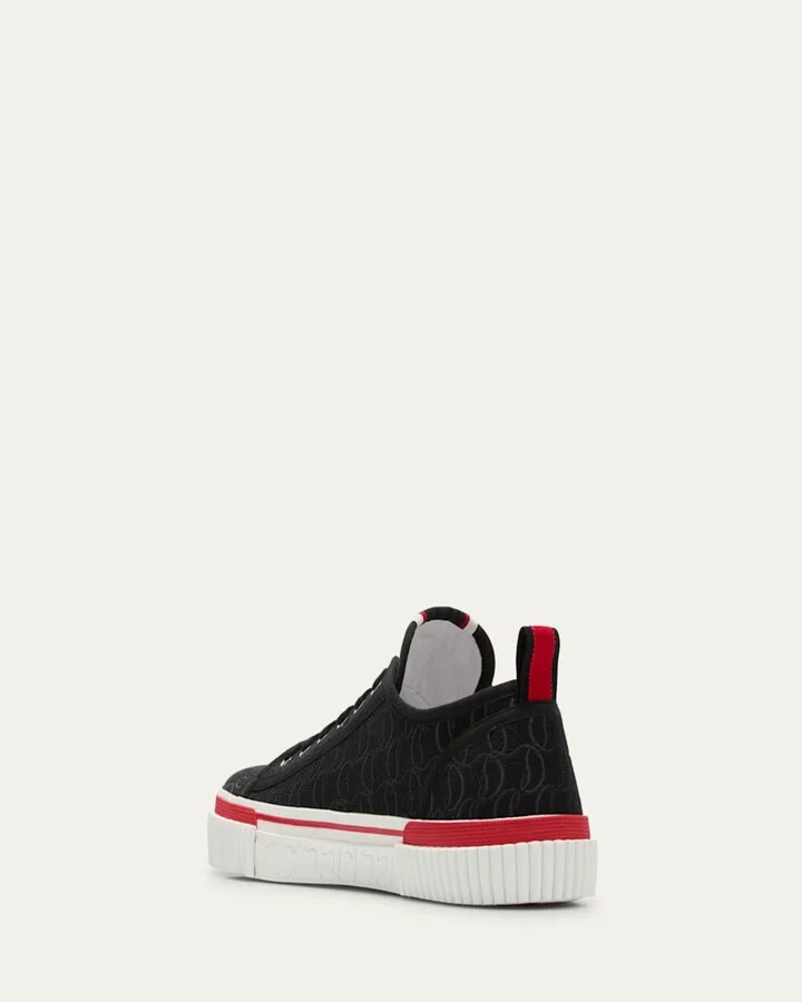 Men's Pedro Junior CL Canvas Low-Top Sneakers - Image 4