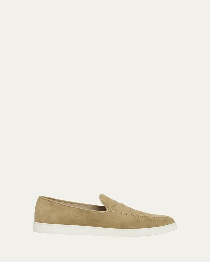 Men's Peebles Suede Penny Loafers