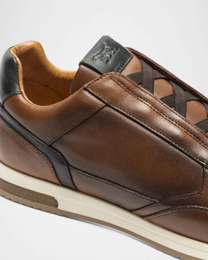 Men's Pegasus Slip-On Leather Sneakers - Image 3