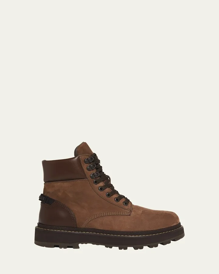 Men's Peka Suede Lace-Up Ankle Boots