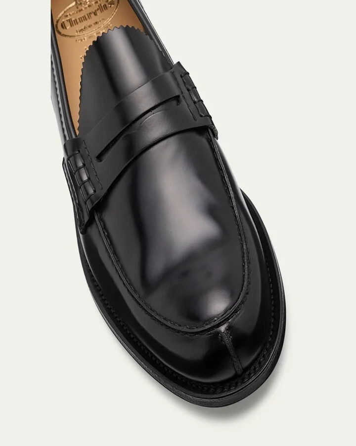 Men's Pembrey Bookbinder Fume Penny Loafers - Image 2