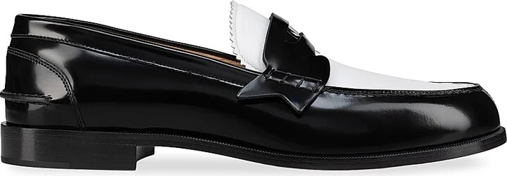 Men's Penny Loafers - Black - Size 9