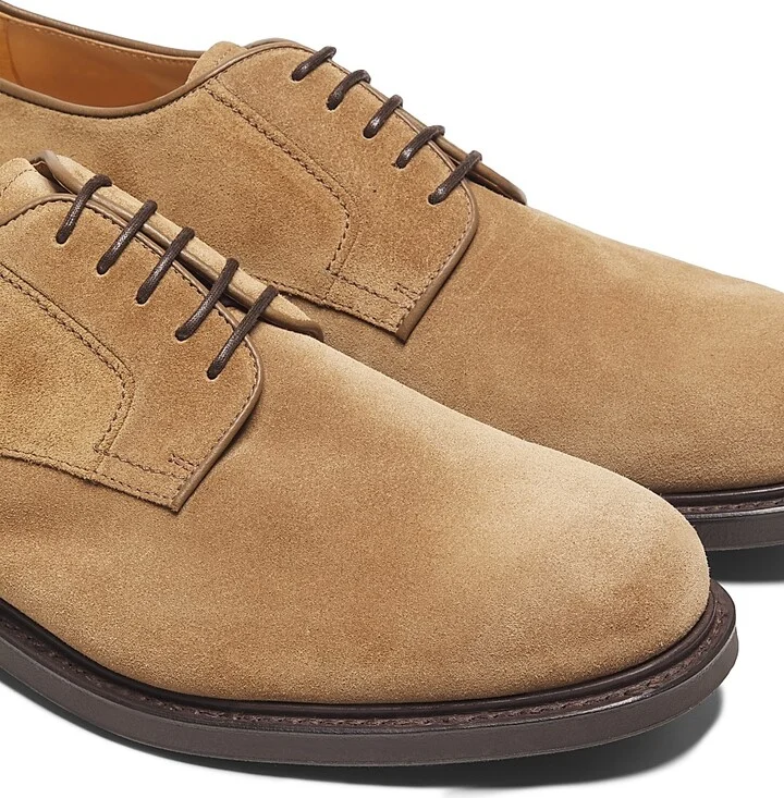 Men's Pentire Suede Derbys - Sigar - Size 10 - Image 2