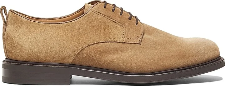 Men's Pentire Suede Derbys - Sigar - Size 10