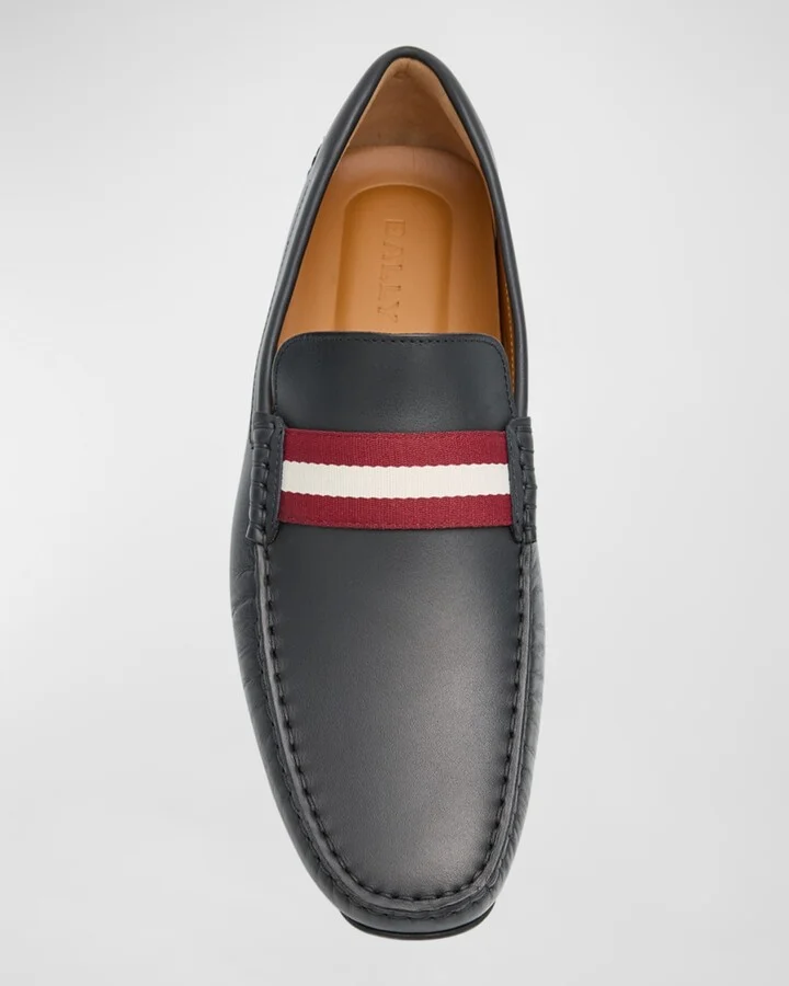 Men's Perthy Leather Penny Loafers - Image 3