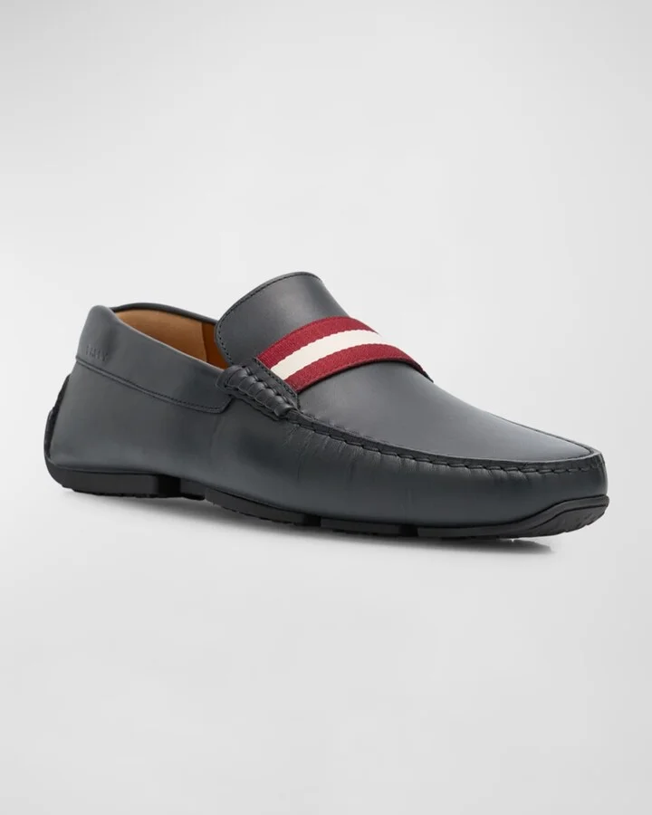 Men's Perthy Leather Penny Loafers - Image 4