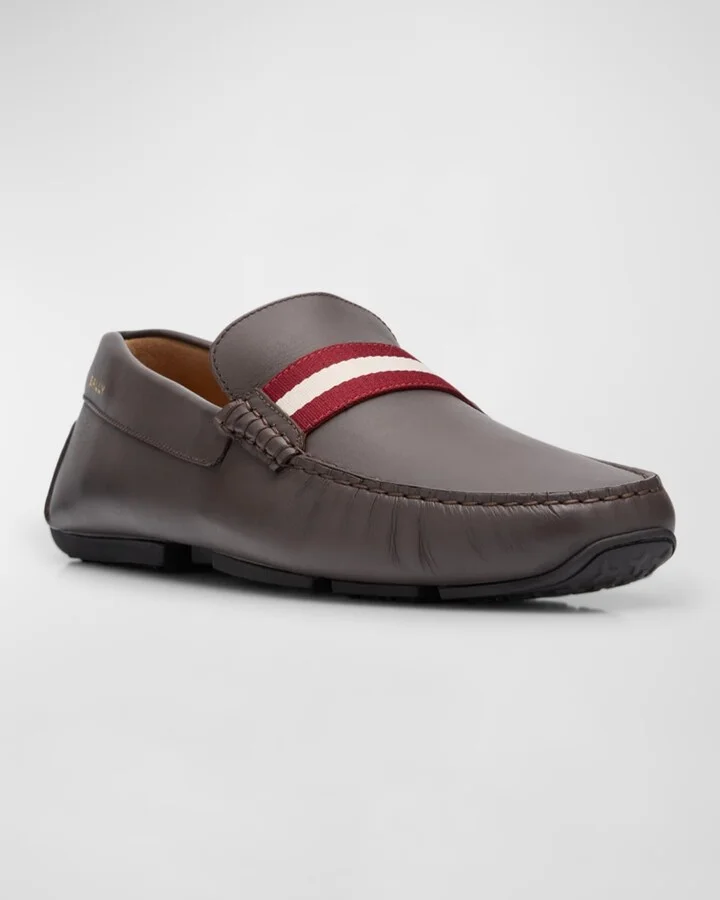 Men's Perthy Leather Penny Loafers - Image 3