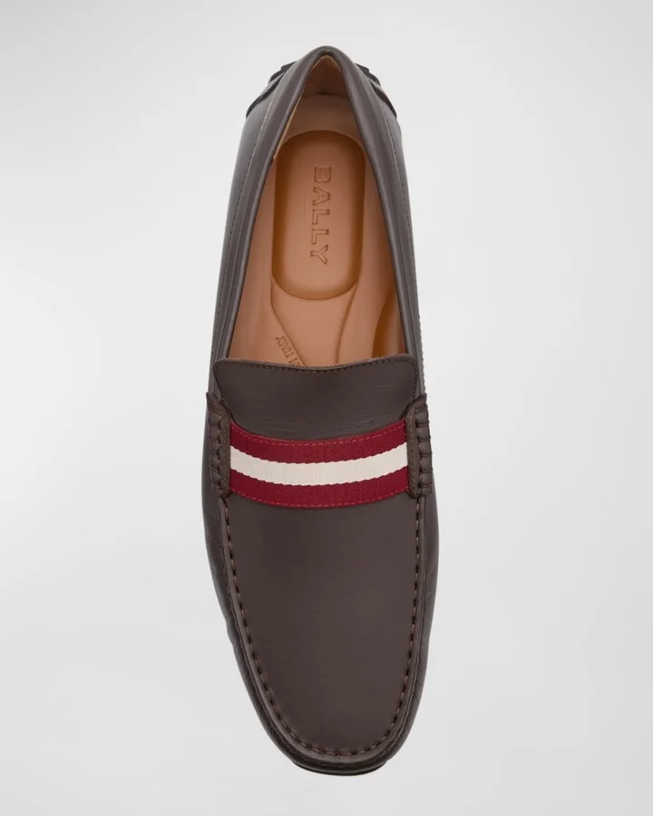 Men's Perthy Leather Penny Loafers - Image 4