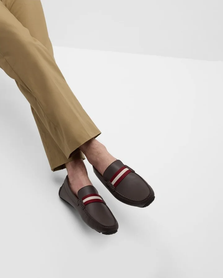 Men's Perthy Leather Penny Loafers - Image 5