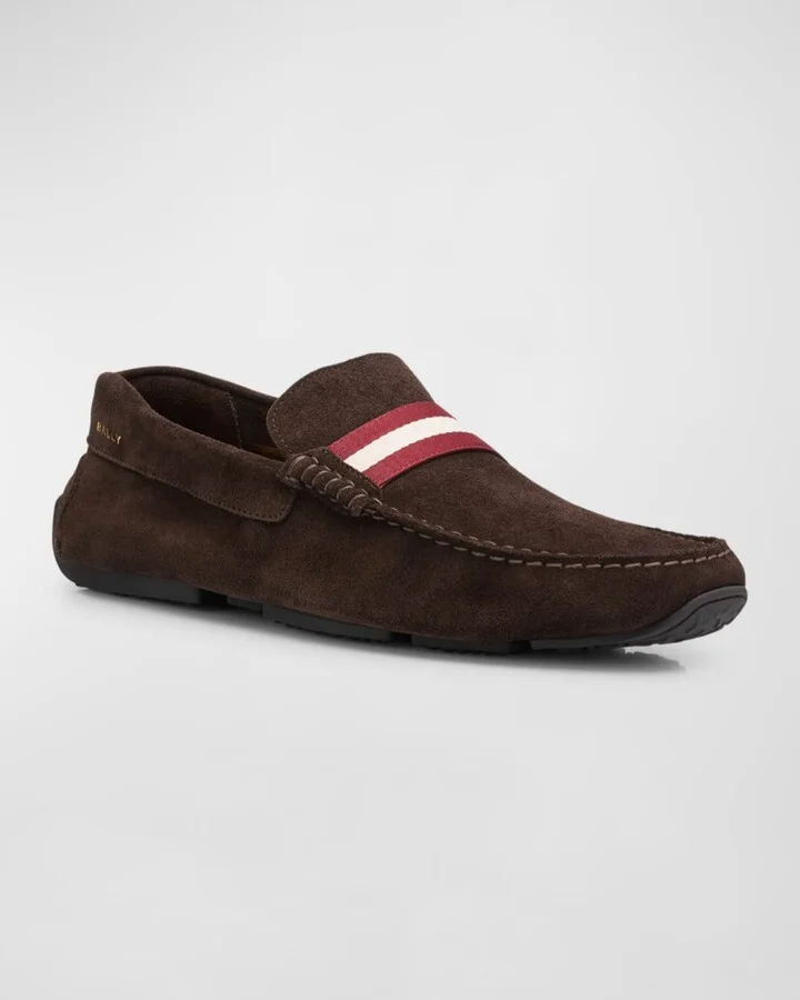 Men's Perthy-U Leather Driving Shoes - Image 2