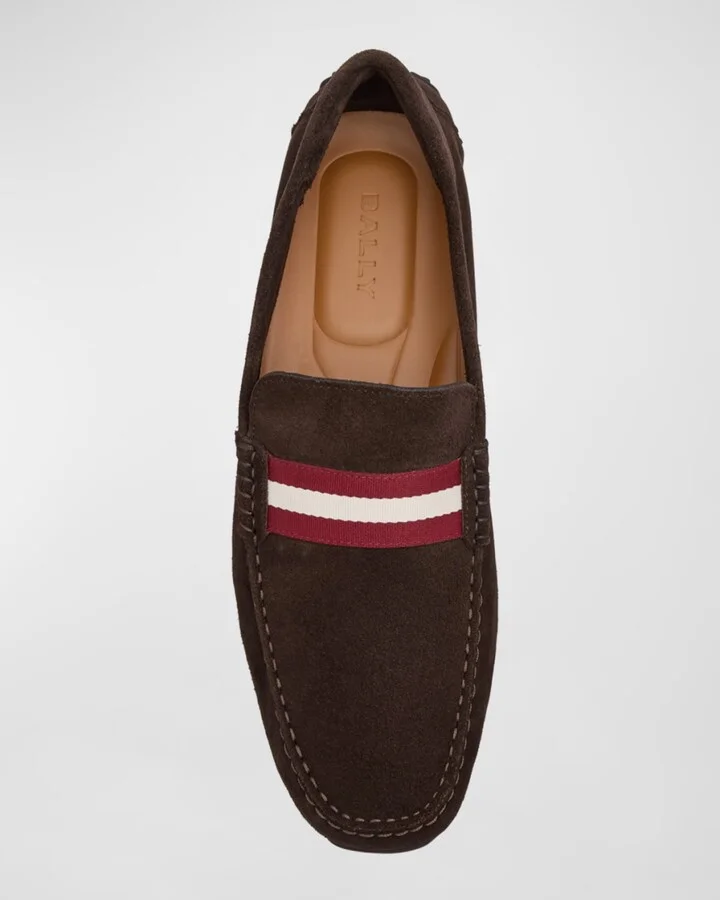 Men's Perthy-U Leather Driving Shoes - Image 6