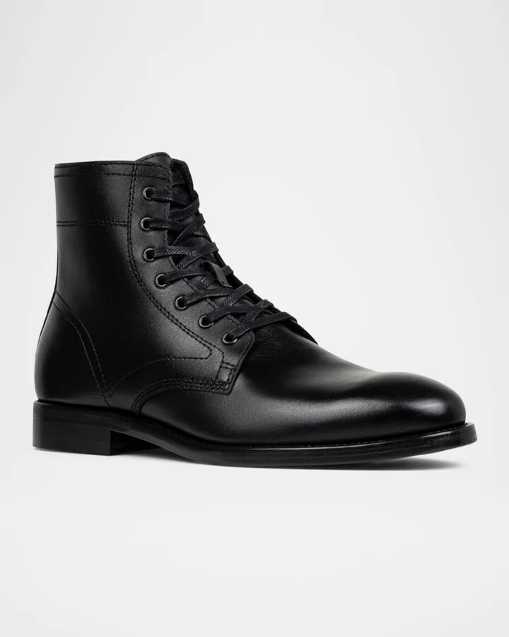 Men's Pete Leather Lace-Up Boots - Image 5
