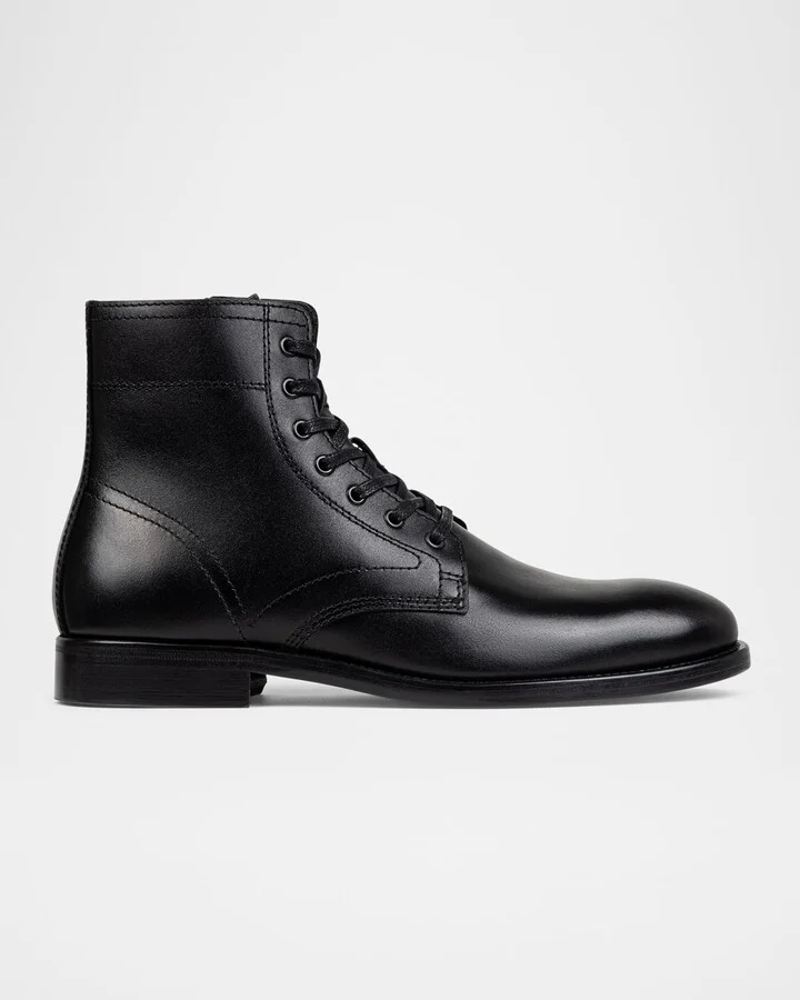 Men's Pete Leather Lace-Up Boots