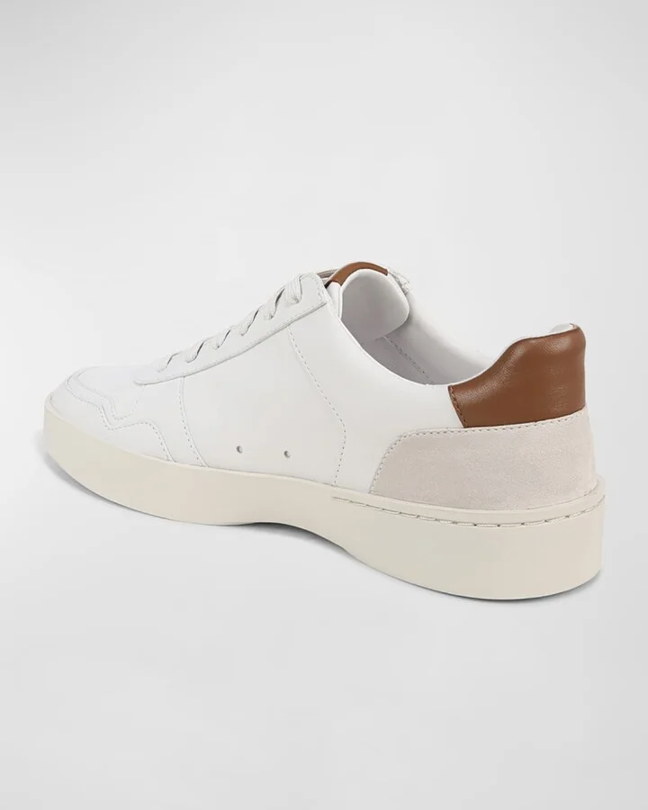 Men's Peyton II Leather Low-Top Sneakers - Image 2