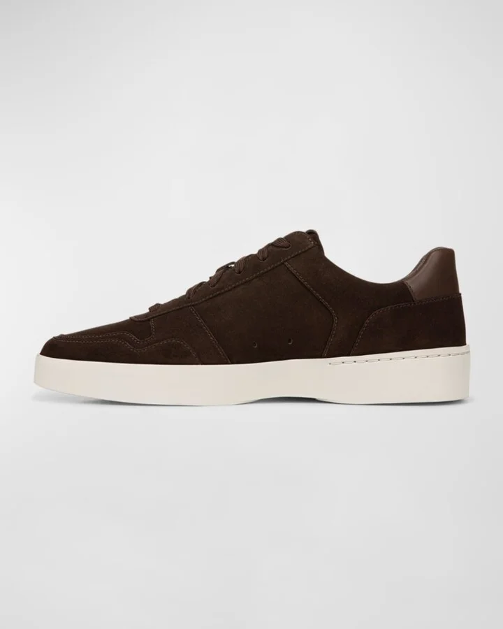 Men's Peyton Suede Low-Top Sneakers - Image 7
