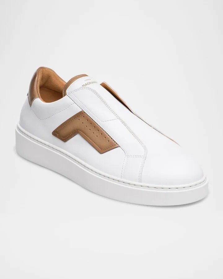 Men's Phoenix Leather Slip-On Sneakers - Image 3
