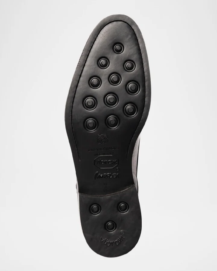 Men's Pierre Leather Derby Shoes - Image 5
