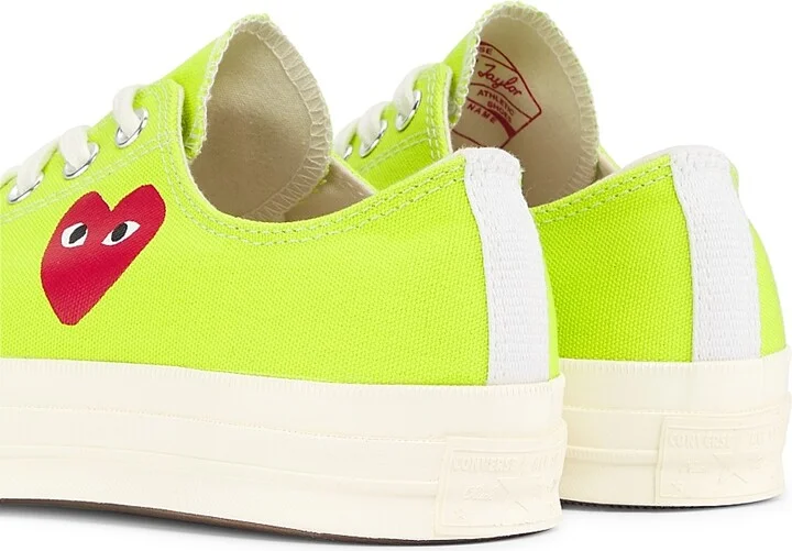 Men's Play Converse Low-Top Sneakers - Green - Size 5 - Image 3