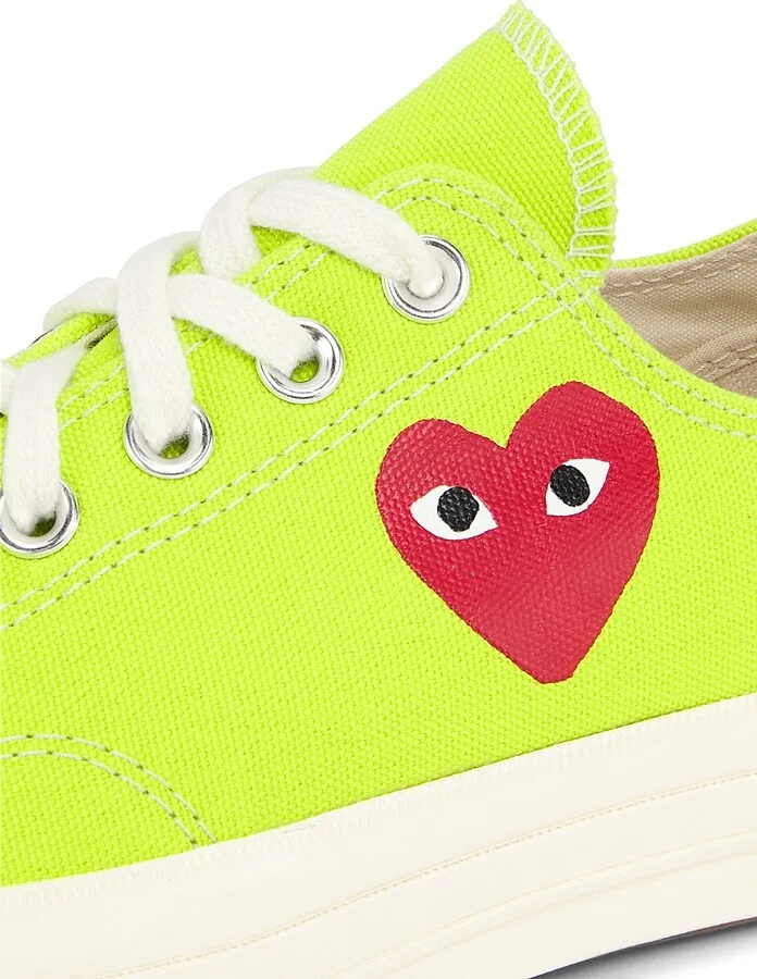 Men's Play Converse Low-Top Sneakers - Green - Size 5 - Image 5