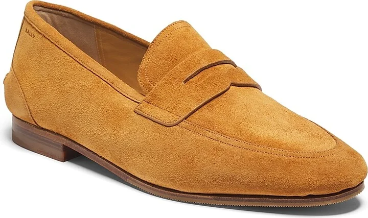 Men's Pleven Suede Penny Loafers - Deserto - Size 11 - Image 2