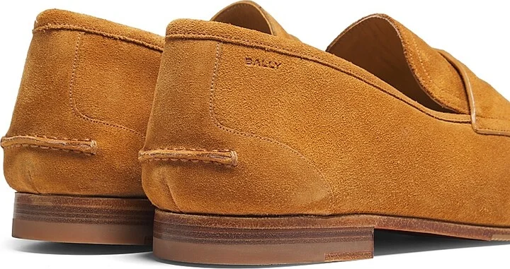 Men's Pleven Suede Penny Loafers - Deserto - Size 11 - Image 3