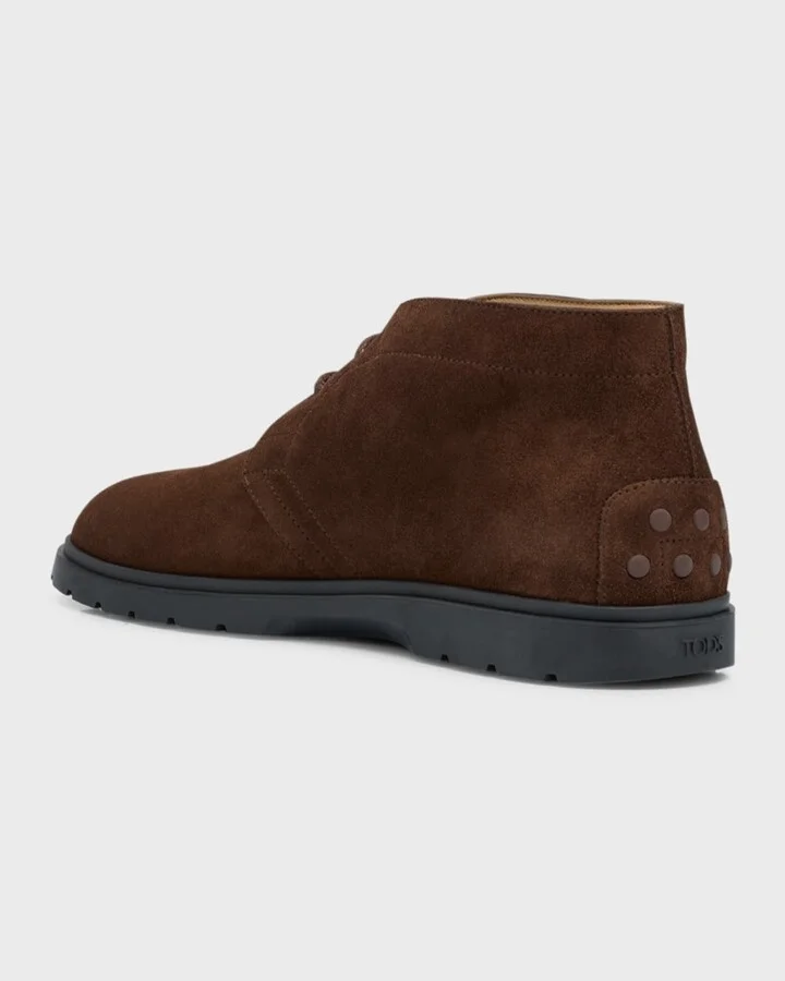 Men's Polacco Ibrido Estivo Suede Chukka Boots - Image 5