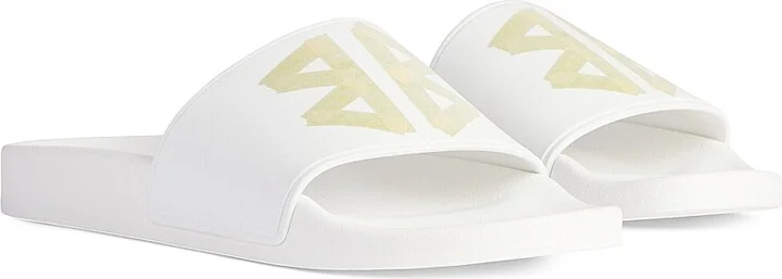 Men's Pool Slide Sandals - Black - Size 8 - Image 8