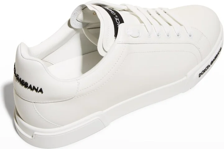 Men's Portofino Calf Leather Low-Top Sneakers - Image 2